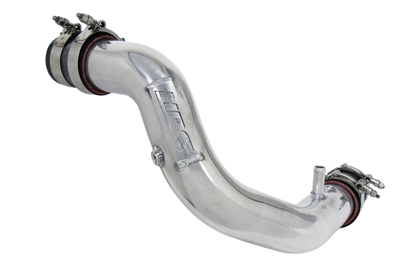 HPS Intercooler Hot Charge Pipe with Silicone Boots 16-17 Lexus IS200t 2.0L Turbo , 17-122