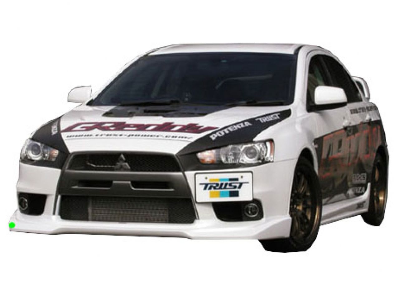 GReddy Front Lip Spoiler Lancer Evo10 08-15