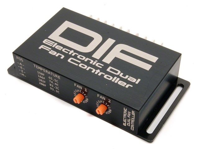 Diftech Thermostatic Universal Dual Electric Fan Controller Ver. D