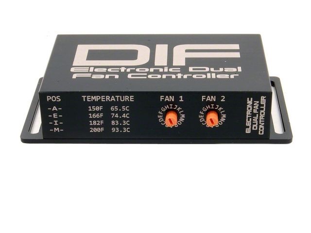 Diftech Thermostatic Universal Dual Electric Fan Controller Ver. D