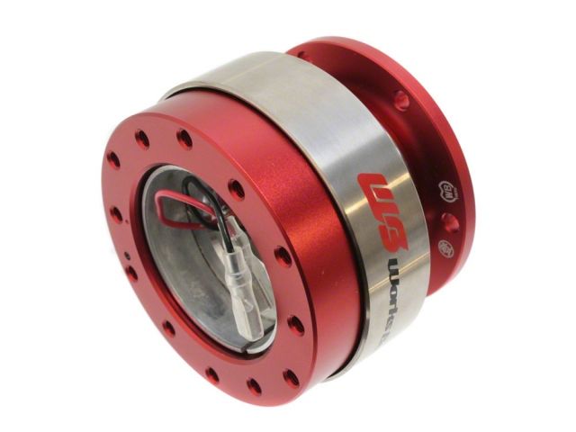 Splash Rapfix II Steering Wheel Red Quick Release & Red Lock Set