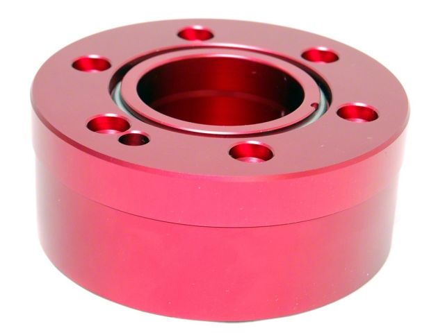 Splash Steering Wheel Quick Release Lock Cover Red