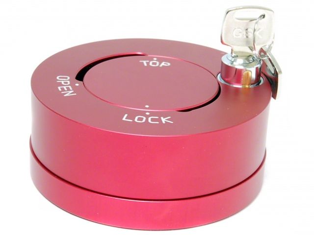 Splash Steering Wheel Quick Release Lock Cover Red