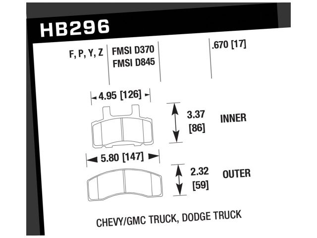 Hawk Ceramic Brake Pads Front Chevrolet C3500 Base 1998-2000