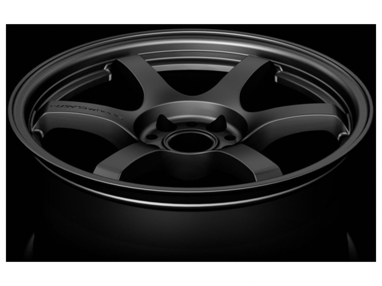 Rays Gram Lights 57DR 17x9.0 +38 5x100 Semi Gloss Black