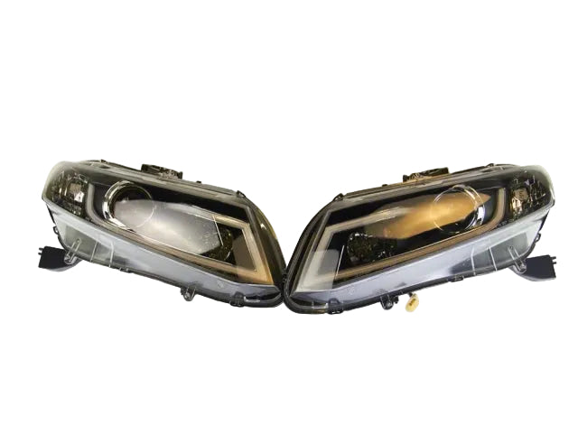 Head Lights for Honda Civic 2/4 Door 12-14 Lamps with Light Bar