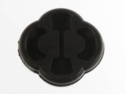 2 Hole Exhaust Hanger Bushing Muffler Insulator Black