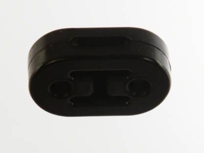 2 Hole Exhaust Hanger Bushing Muffler Insulator Black