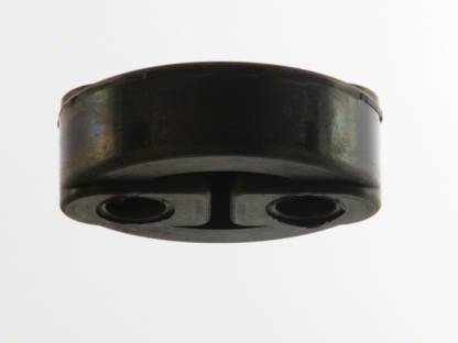 2 Hole Exhaust Hanger Bushing Muffler Insulator Black