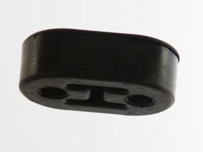 2 Hole Exhaust Hanger Bushing Muffler Insulator Black