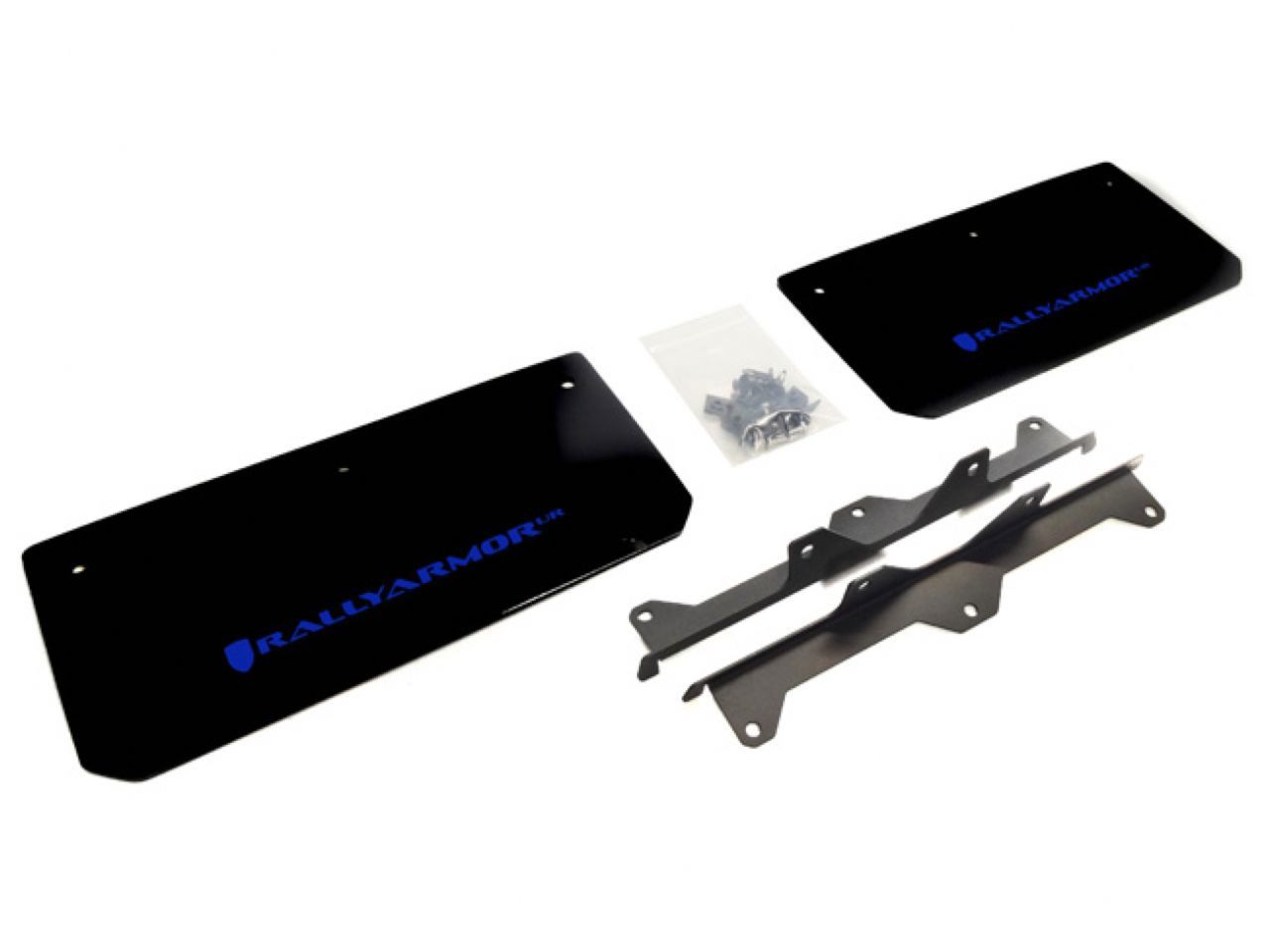 Rally Armor Mud Flaps MF38-UR-BLK/BL Item Image