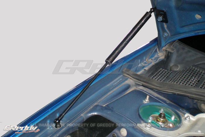 GReddy Subaru (GDB) WRX STI GReddy Carbon Hood Damper
