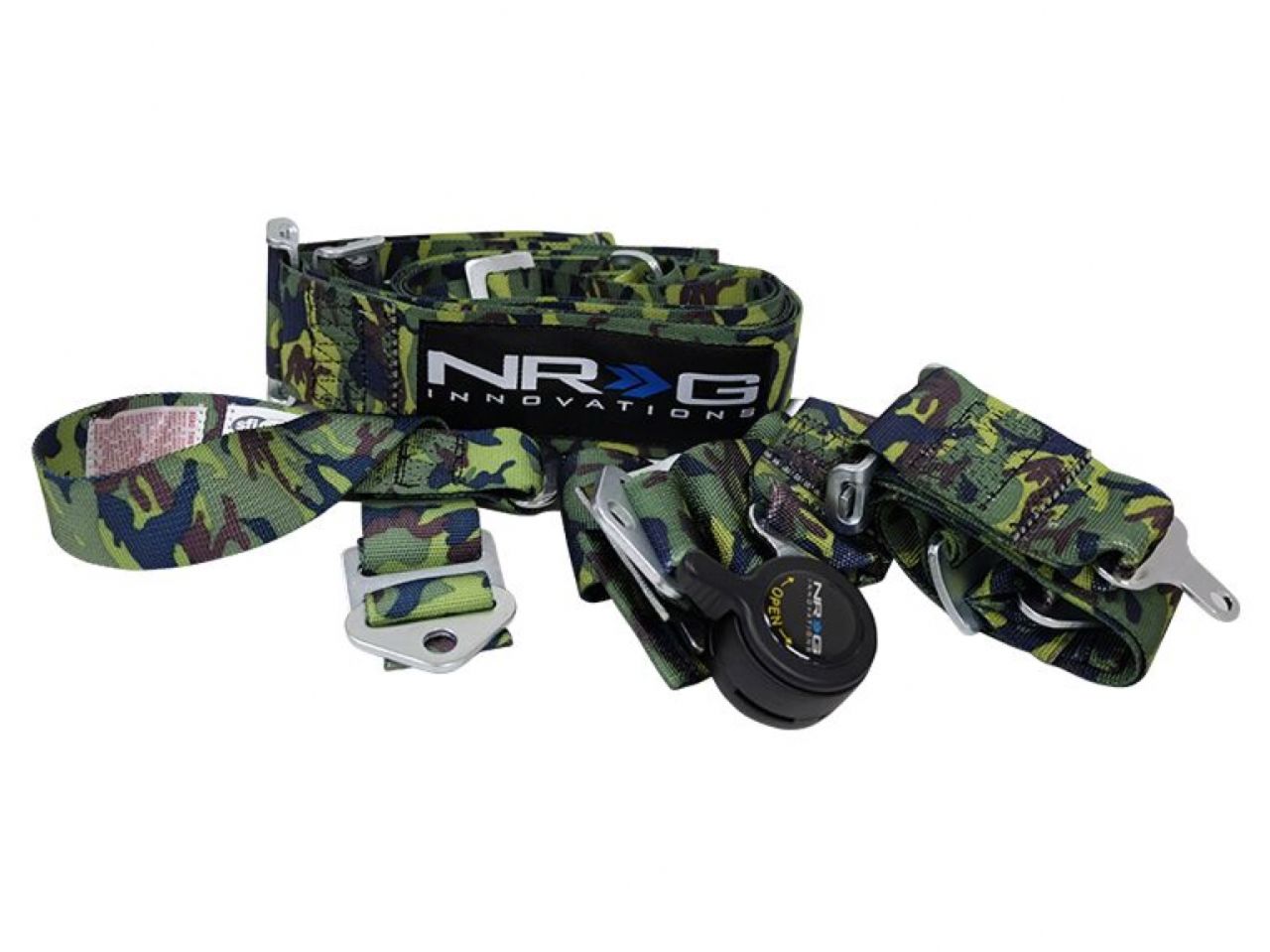 NRG Sfi 16.1 5Pt 3in. Seat Belt Harness / Cam Lock - Camo