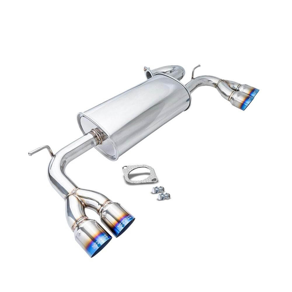 Megan Racing Axle Back Exhaust Gensis Coupe 10-12 4/6 Cyl 2.5" Inlet Quad 3"