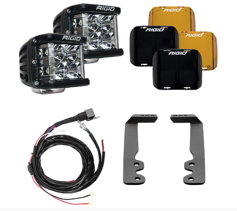 Rigid 2022+ Toyota Tundra D-SS Series A-Pillar Lighting Kit 46808