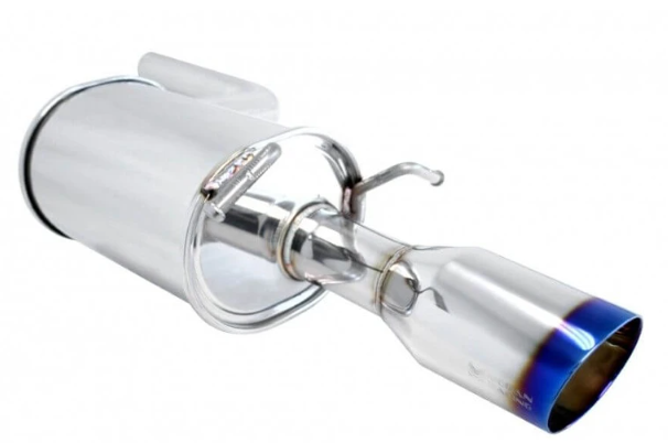 Megan Racing Axle Back Exhaust for 2012-2014 Mercedes Benz C250 4DR – T-304 Stainless, Mirror Finish