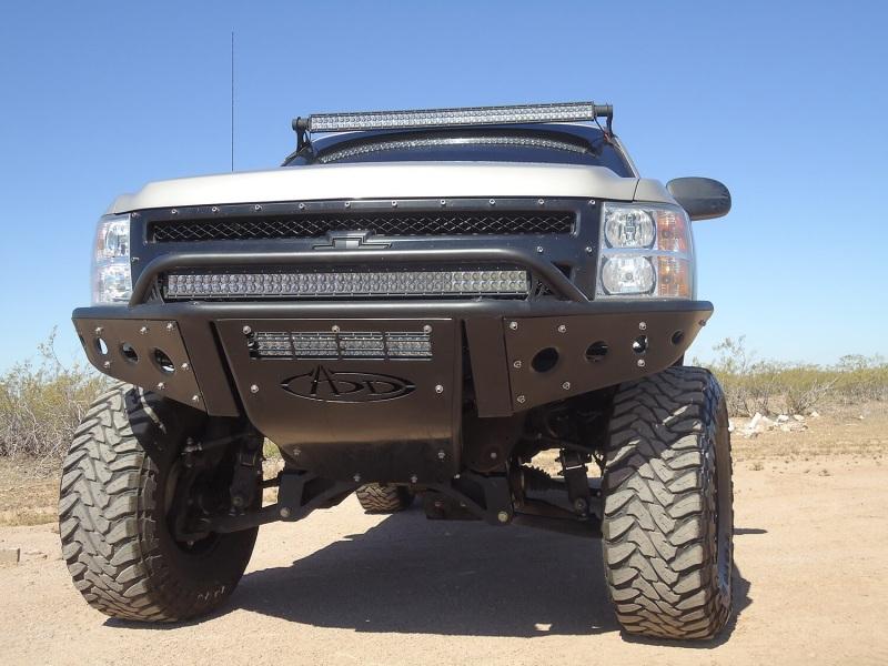 Addictive Desert Designs 07-13 Chevy Silverado 1500 Stealth Front Bumper F302972680103 Main Image