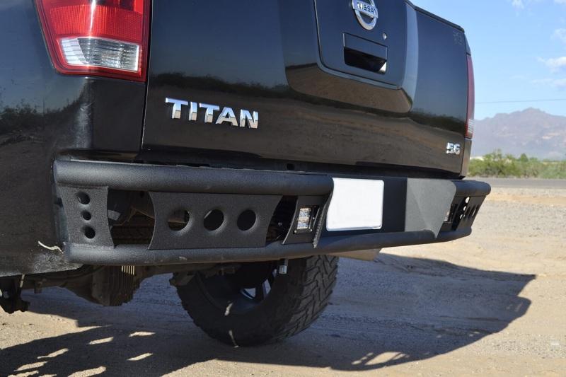 Addictive Desert Designs 04-15 Nissan Titan Dimple R Rear Bumper R9022912801NA Main Image