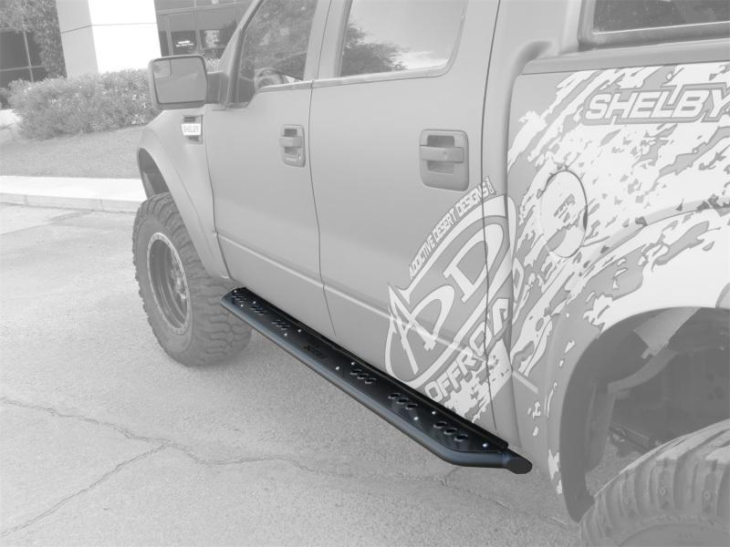 Addictive Desert Designs 10-14 Ford F-150 Raptor SuperCab Rock Slider Side Steps S01351NA01NA Main Image