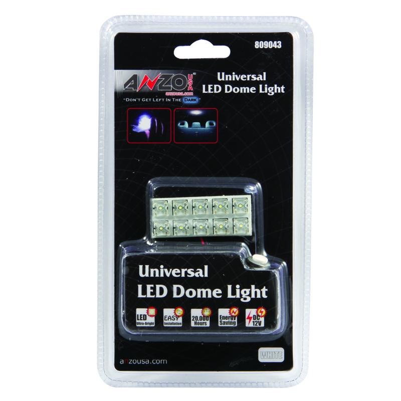 ANZO LED Dome Light Universal LED Dome Light - 10 LED Universal 2in x .75in 809043 Main Image
