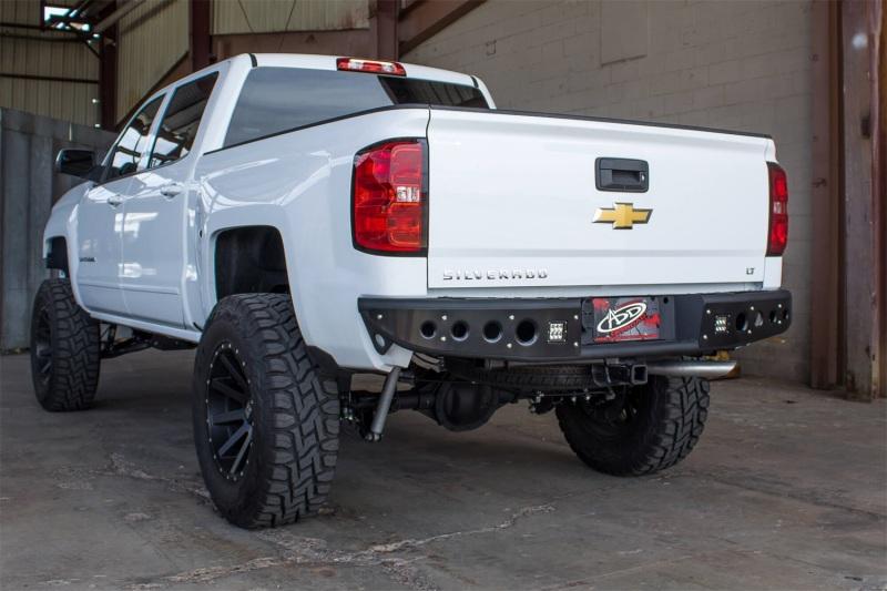 Addictive Desert Designs 14-18 Chevy Silverado 1500 Stealth Rear Bumper R283281280103 Main Image