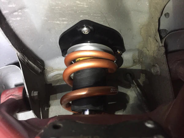 DIFtech Front Shock Hats For Nissan 370Z KW Variant 3 Suspension Mounts 10628-01