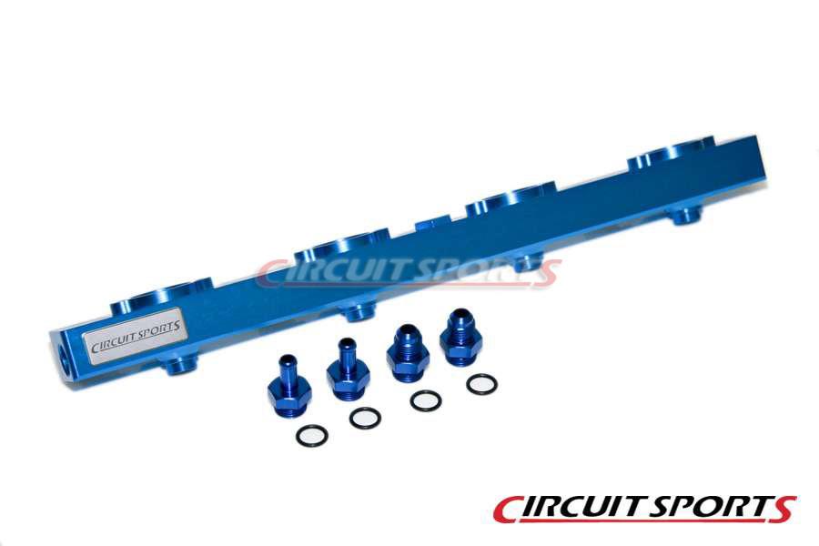 Circuit Sports Fuel Rail Kit, Side Feed (Billet Aluminum) - Nissan S13 SR20DET (RWD)