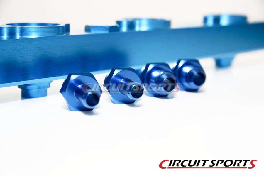 Circuit Sports Fuel Rail Kit, Side Feed (Billet Aluminum) - Nissan S13 SR20DET (RWD)