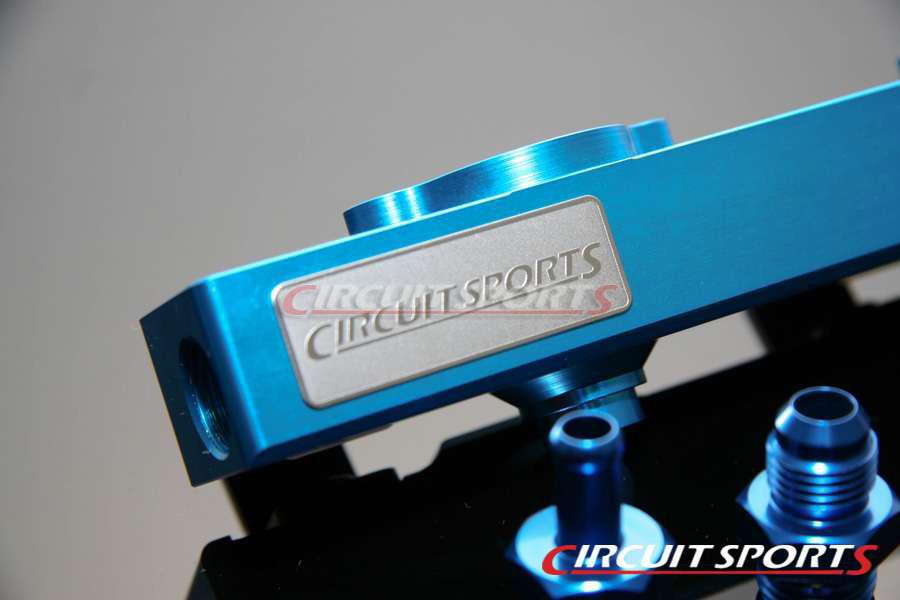 Circuit Sports Fuel Rail Kit, Side Feed (Billet Aluminum) - Nissan S13 SR20DET (RWD)
