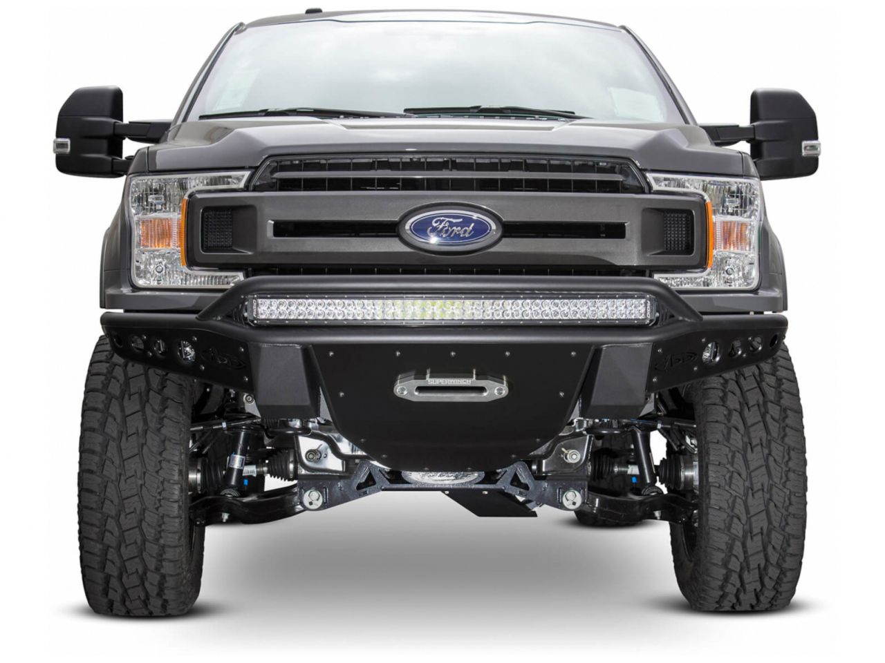 Addictive Desert Designs 2018 Ford F-150 Stealth R Front Bumper w/ Win