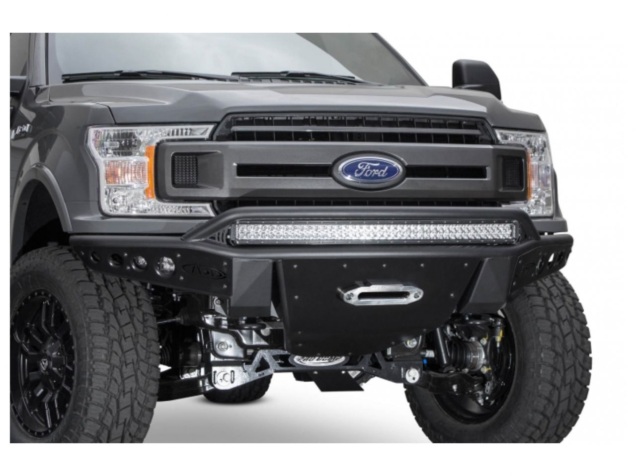 Addictive Desert Designs 2018 Ford F-150 Stealth R Front Bumper w/ Win