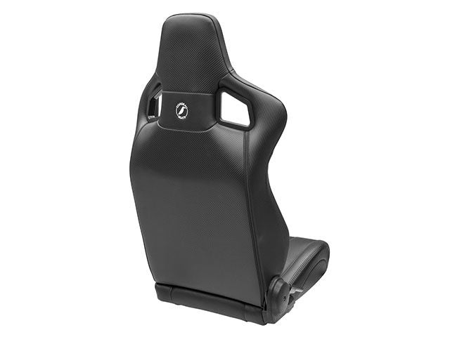 Corbeau Sportline RRS Black Vinyl Carbon Vinyl