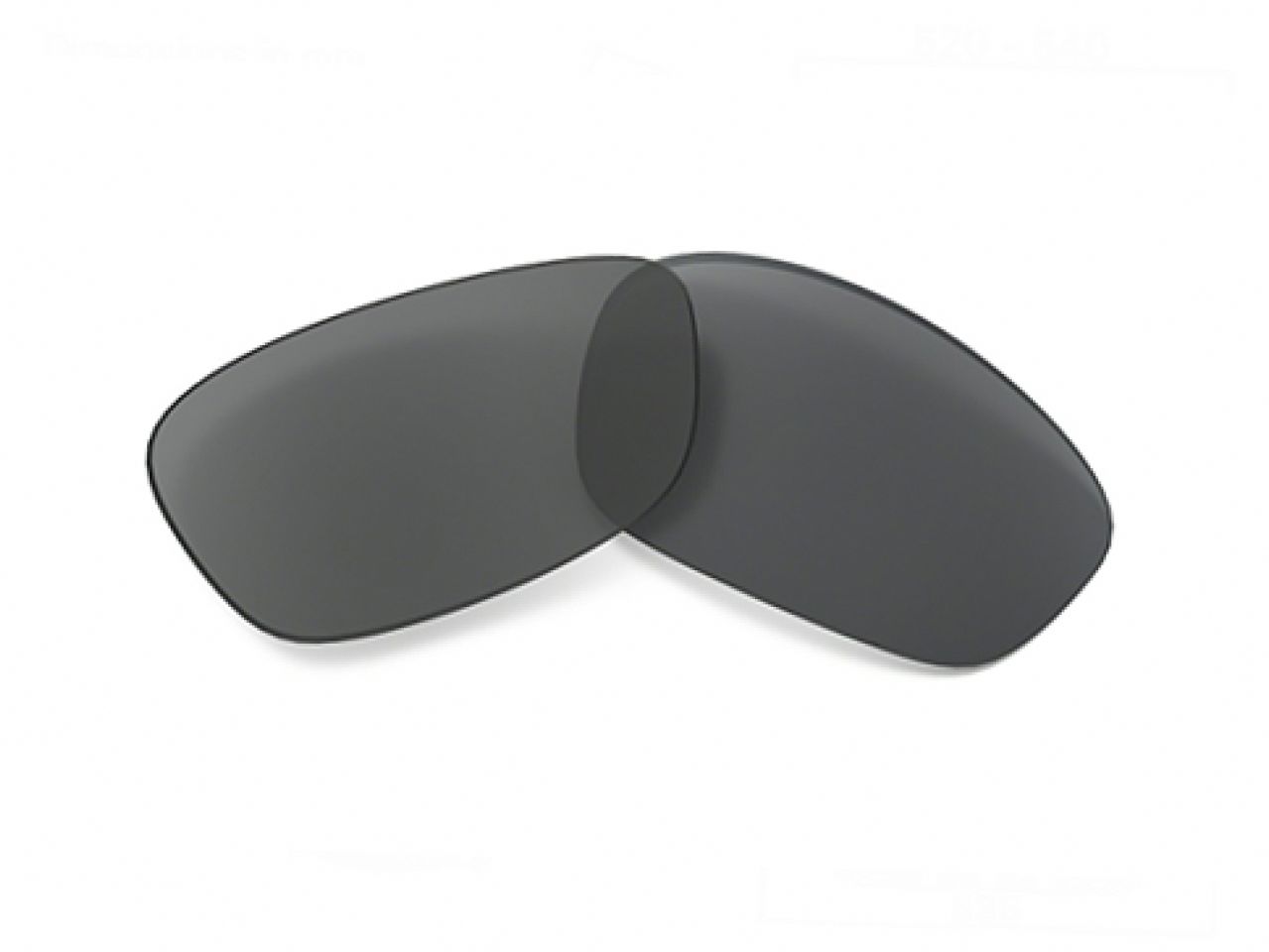 Oakley Straight Jacket Lens Kit Black Iridium