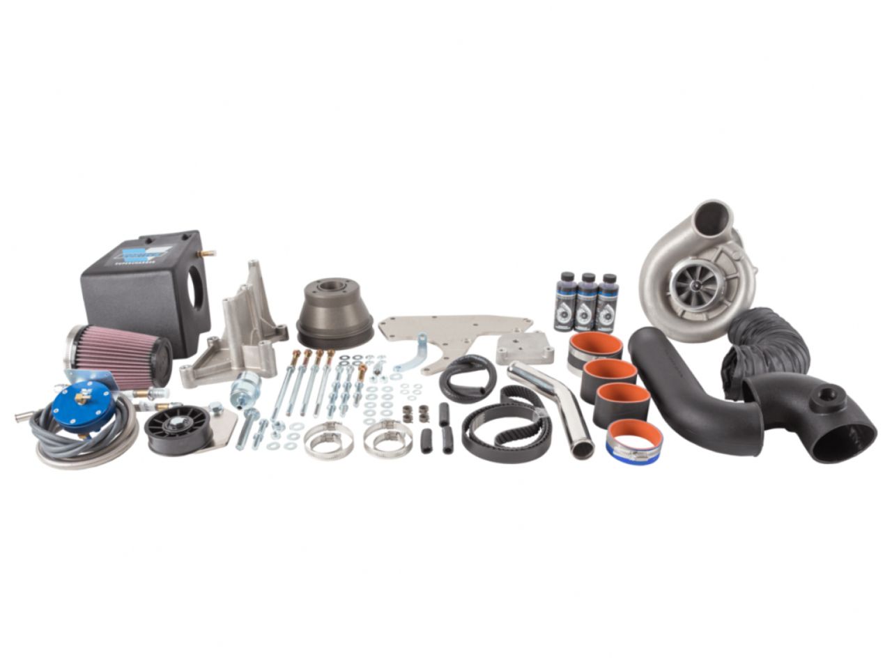 Vortech 1986-1993 5.0 Mustang Supercharging System w/V-3 SCi, Satin, CARB EO: