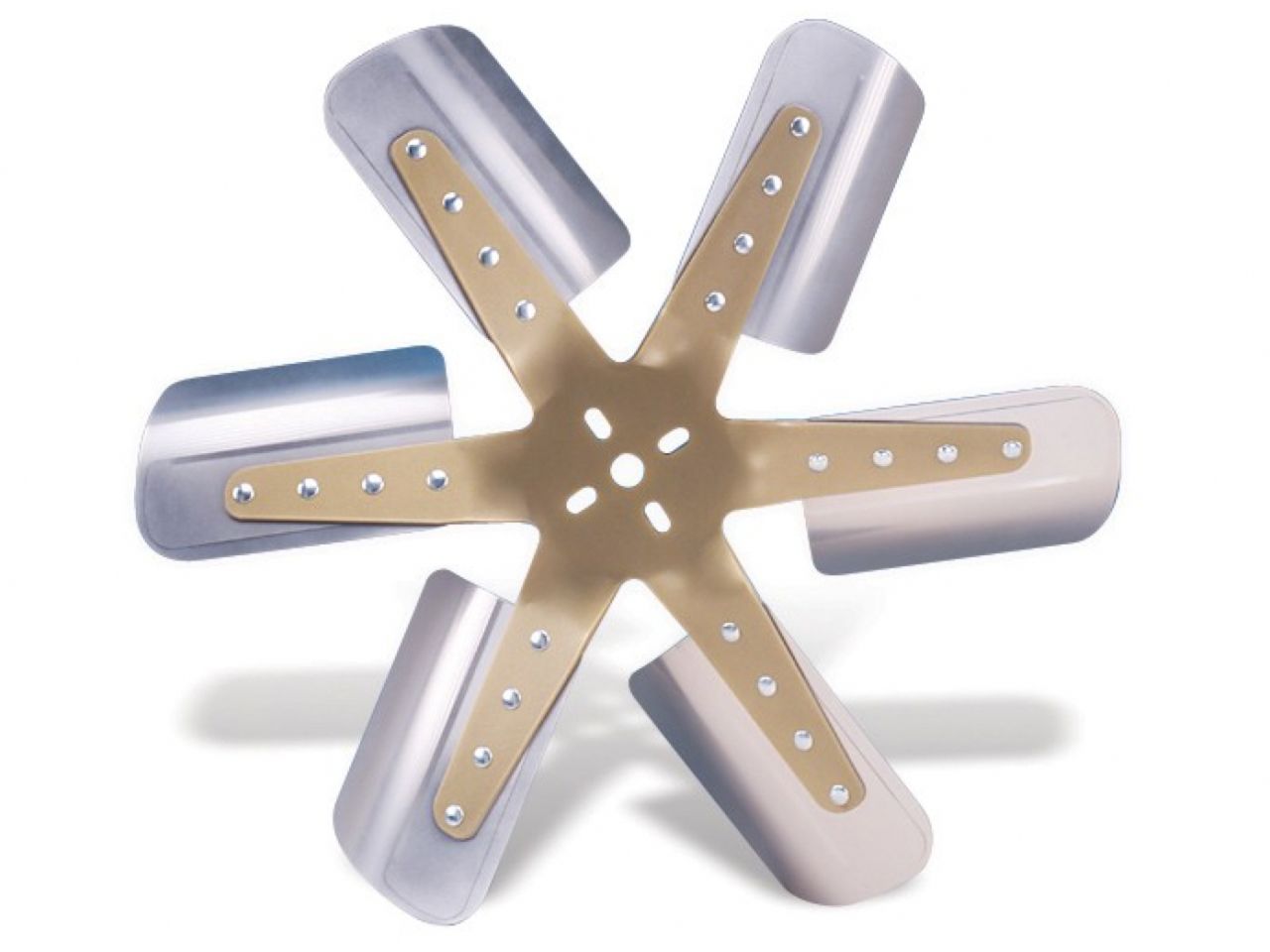 Flexalite 16-inch Reverse Rotation Silver Flex Fan