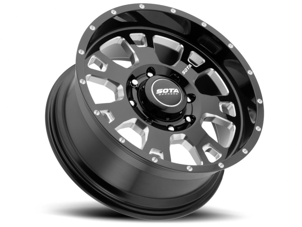 SOTA 8 Lug Death Metal Brawl 20x12 8x170 -51mm