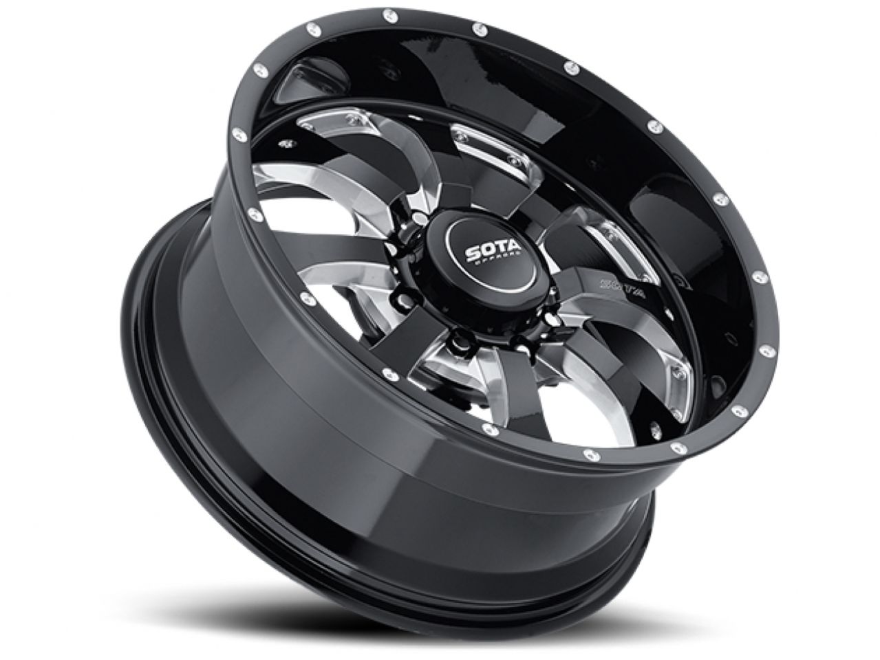 SOTA Offroad Novakane 8 Lug 20x10 Death Metal