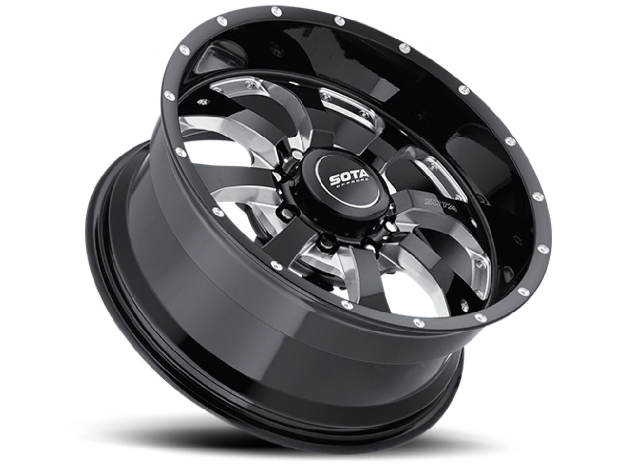 SOTA Offroad Novakane 8 Lug 20x10 Death Metal