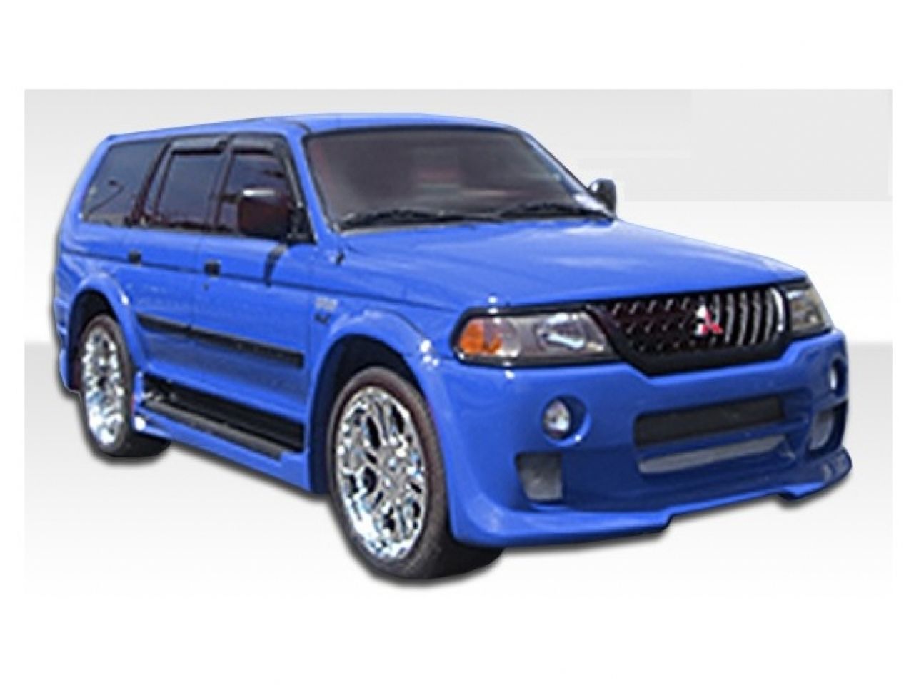 Duraflex 2000-2003 Mitsubishi Montero Sport Platinum Side Skirts Rocke