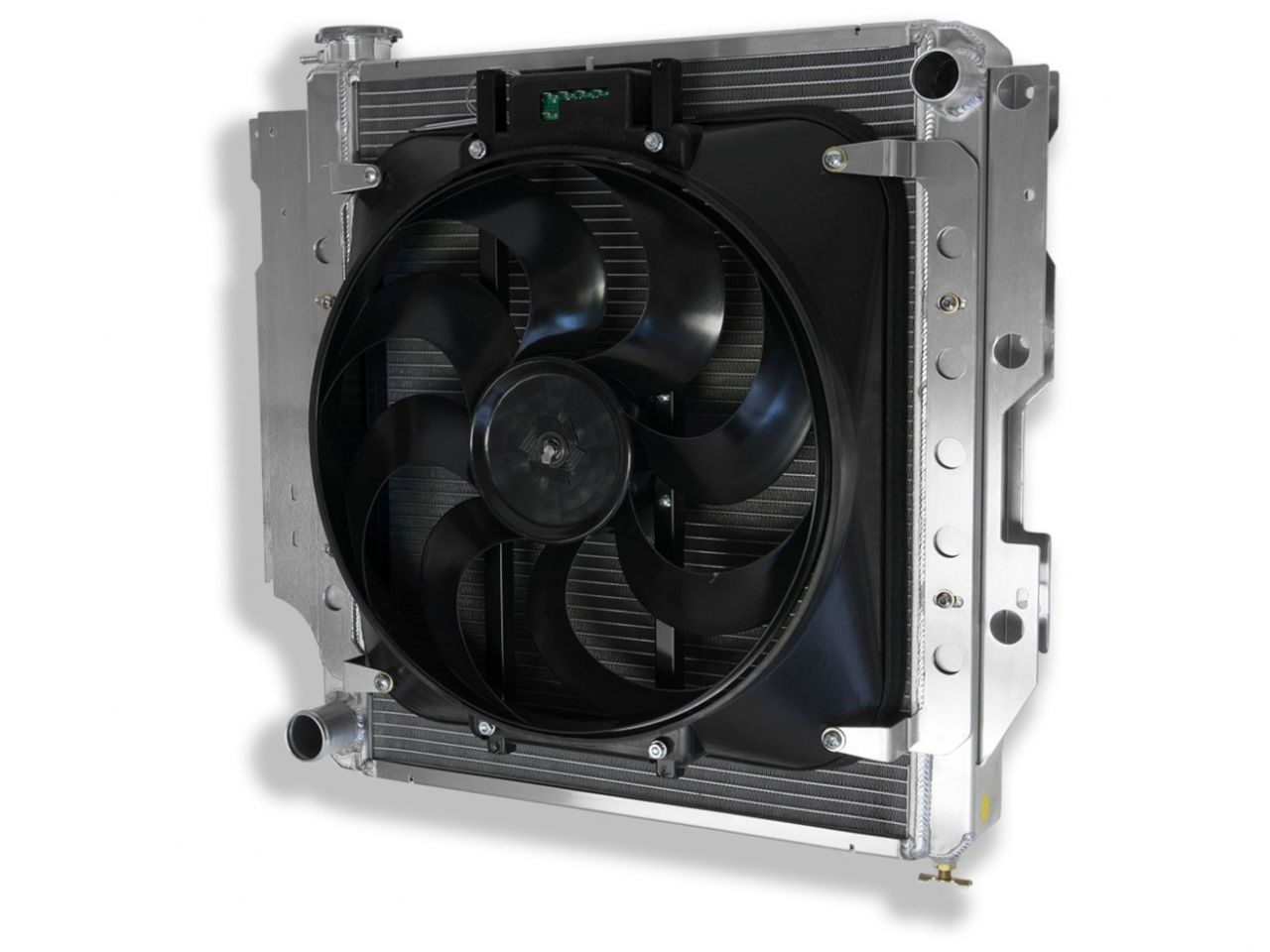 Flexalite Extruded Core Radiator & Electric Fan 1987-2006 Jeep Wrangler YJ & TJ
