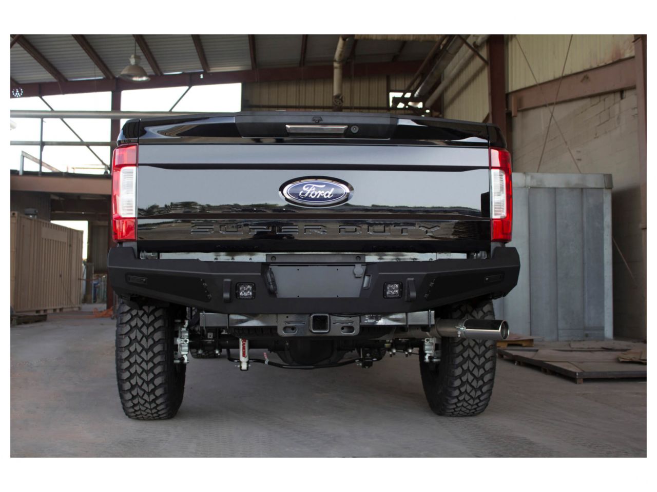 Addictive Desert Designs 17-18 Ford F-250 HoneyBadger Rear Bumper