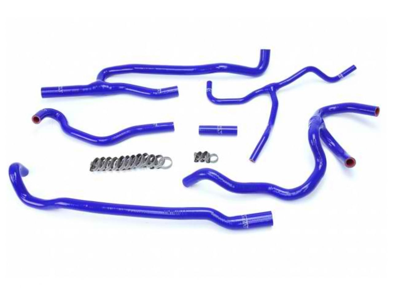 HPS Blue Reinforced Silicone Heater Hose Kit Coolant Chevy 16-17 Camaro SS Coupe 6.2L V8