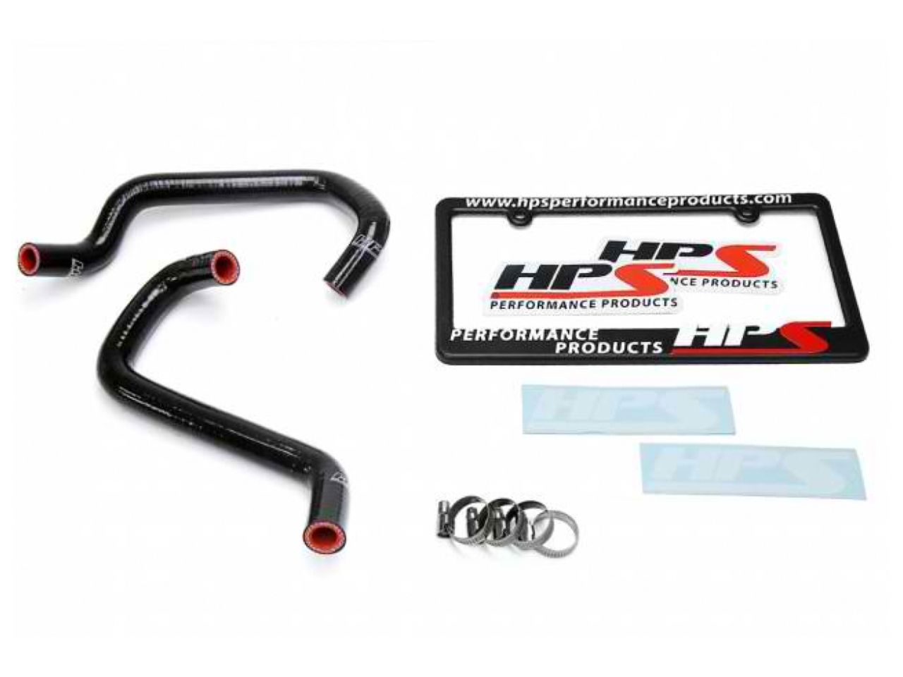 HPS Black Reinforced Silicone Heater Hose Kit Coolant Toyota 11-15 Tundra 4.0L V6