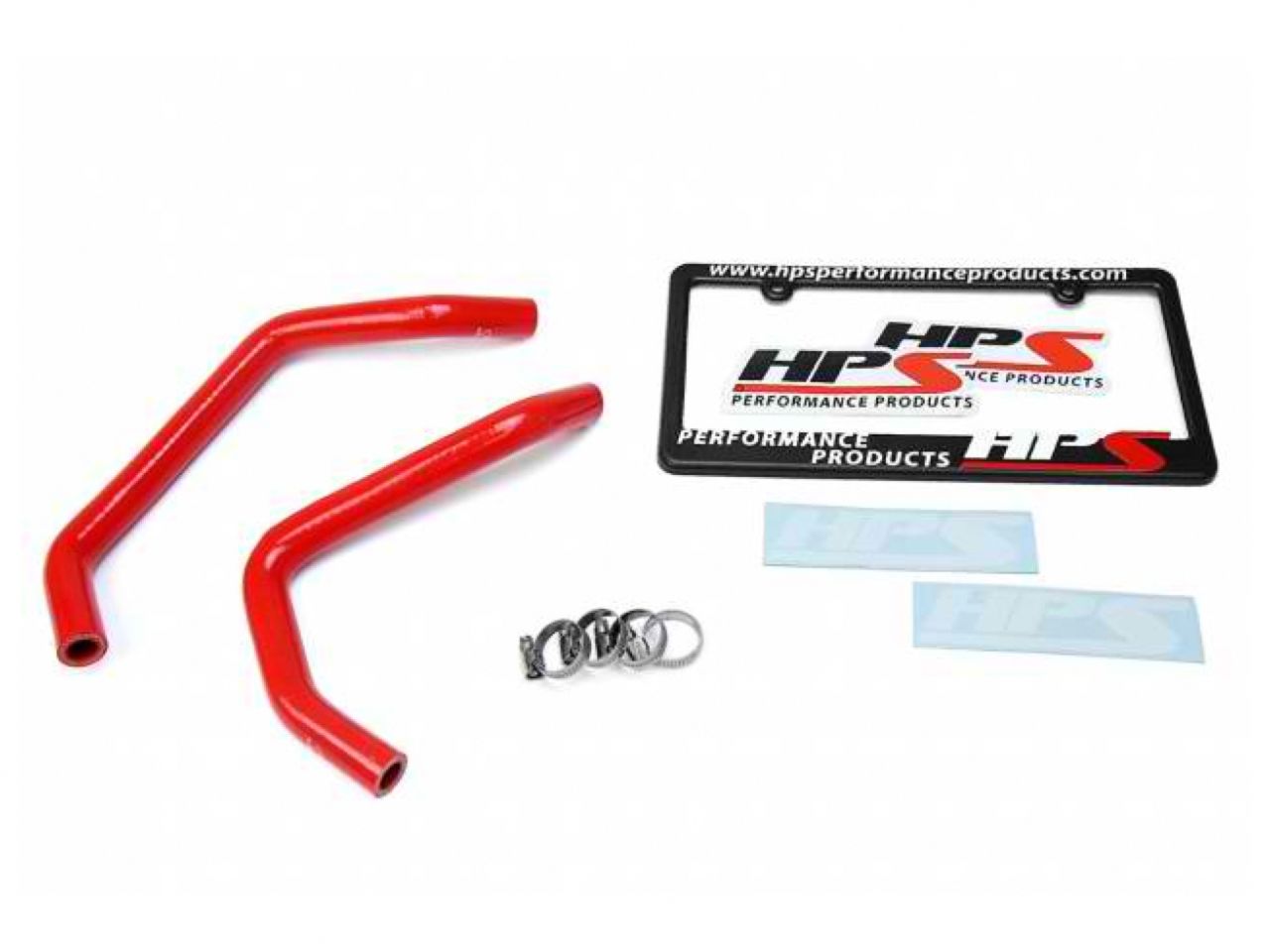HPS Red Reinforced Silicone Heater Hose Kit Coolant Toyota 07-11 Tundra 5.7L V8