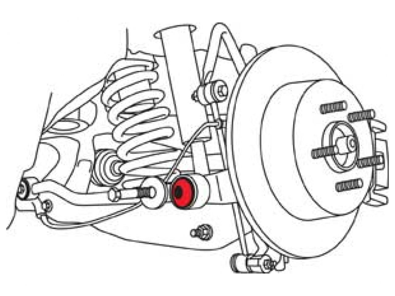 SPC Performance 05+ Chrysler 300/04-08 Pacifica/08+ Dodge Challenger/06+ Charger Rear