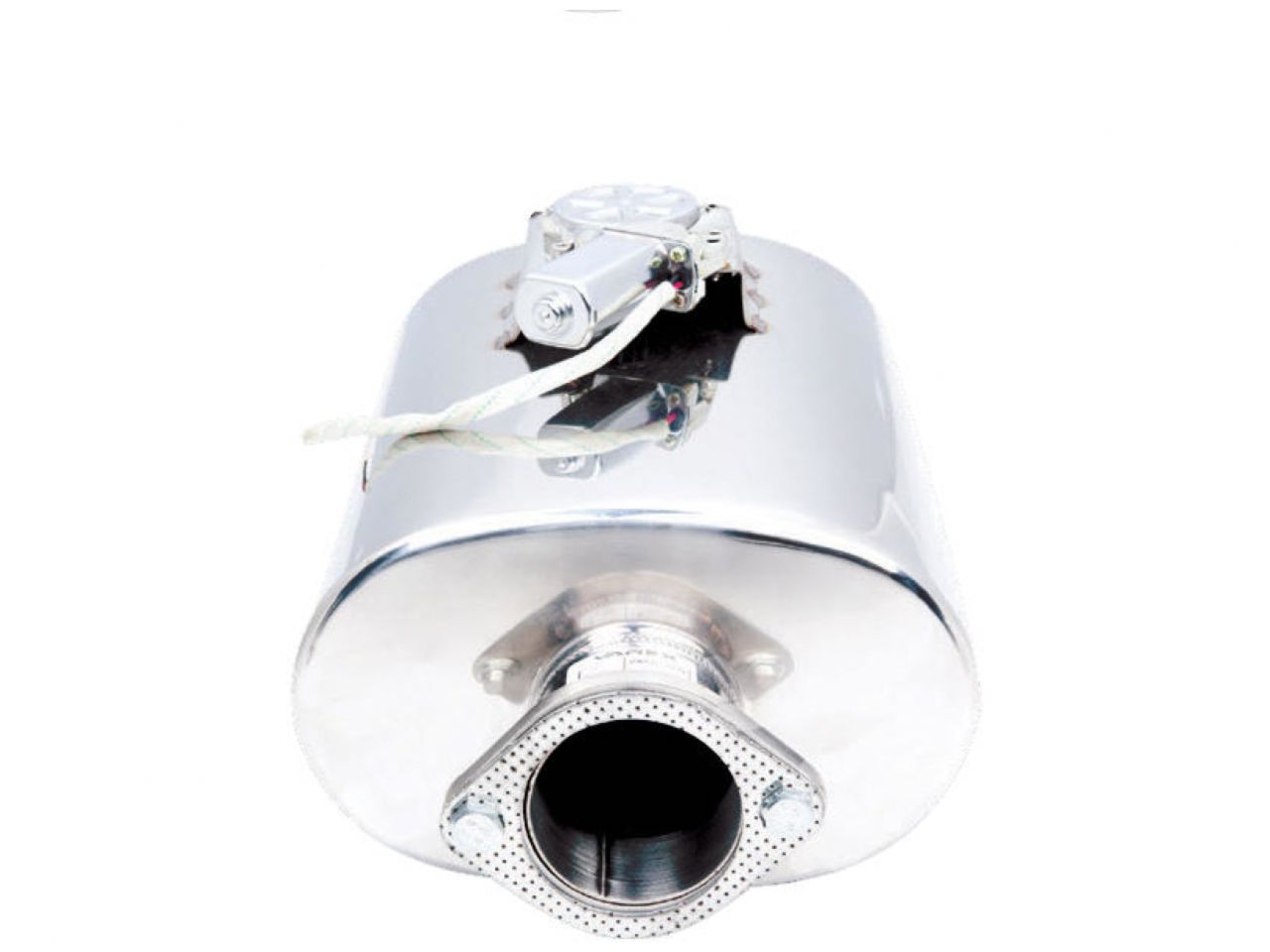 XForce Varex Universal Oval 6"X10" 16" Body Length,3" Flanged Inlet,Twin 3"