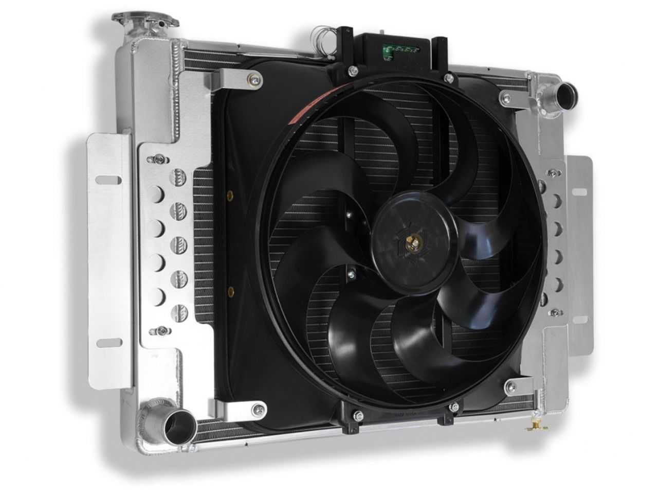 Flexalite Extruded Core Radiator and Electric Fan 1973-1986 Jeep CJ AMC and Ford