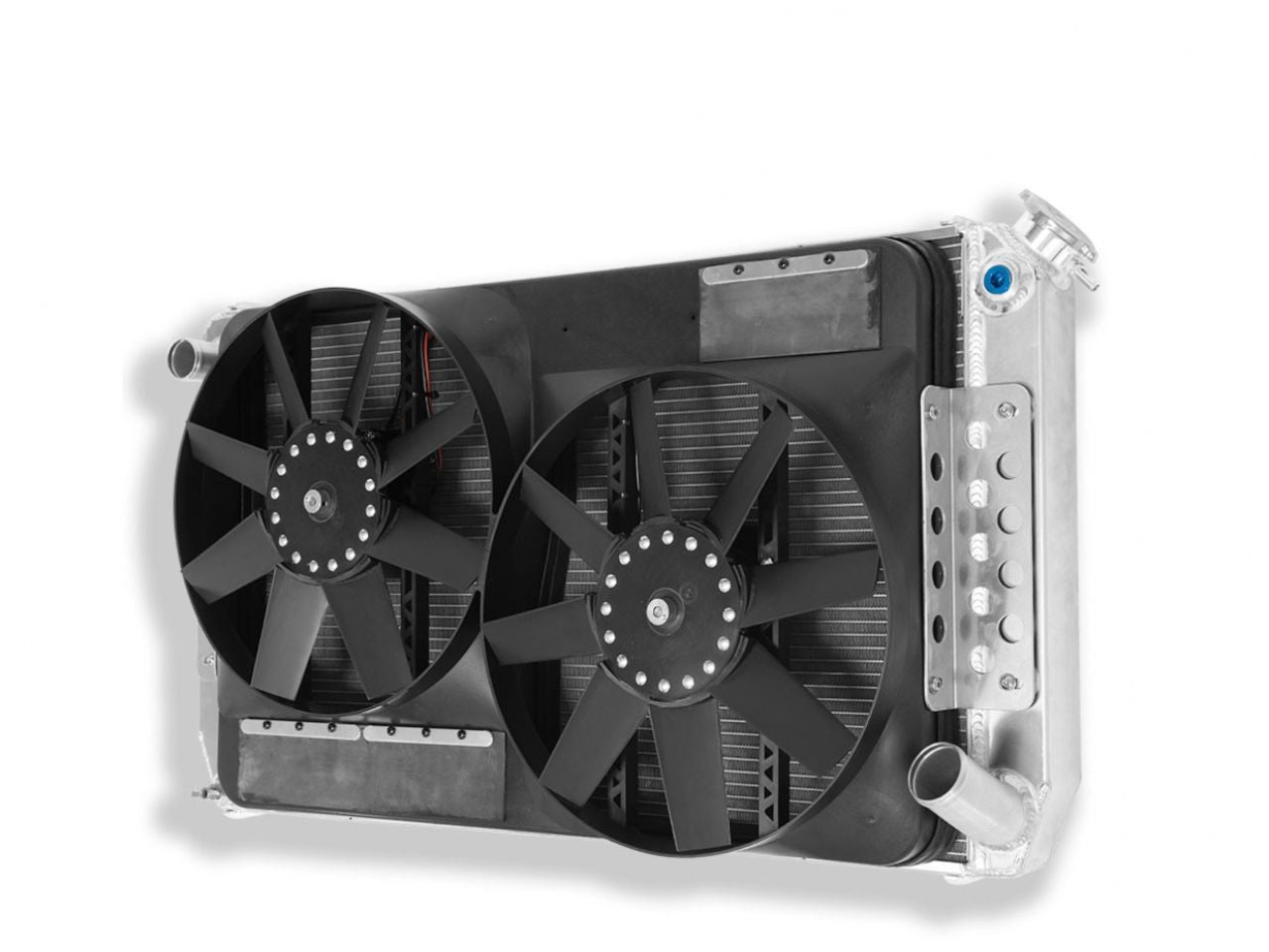 Flexalite Extruded Core Radiator & Dual Electric Fans 67-72 Full Size 1/2-Ton