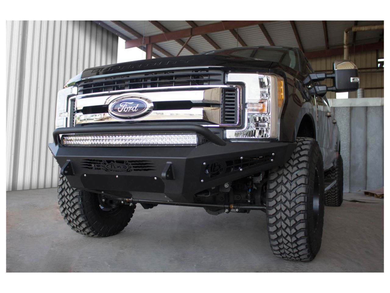 Addictive Desert Designs 2017-2019 Ford Super Duty HoneyBadger Front Bumper