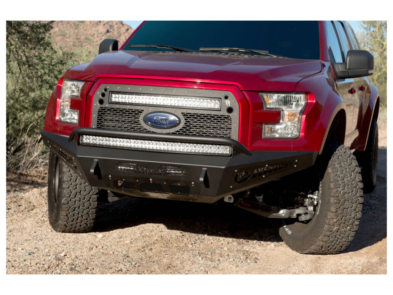 Addictive Desert Designs 2015-2017 Ford F-150 EcoBoost HoneyBadger Front Bumper